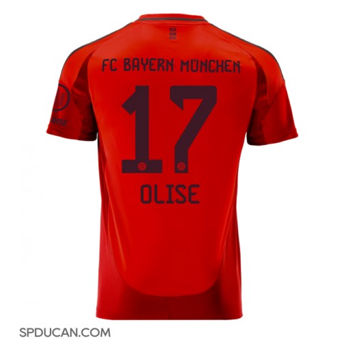 Muški Nogometni Dres Bayern Munich Michael Olise #17 Domaci 2024-25 Kratak Rukav